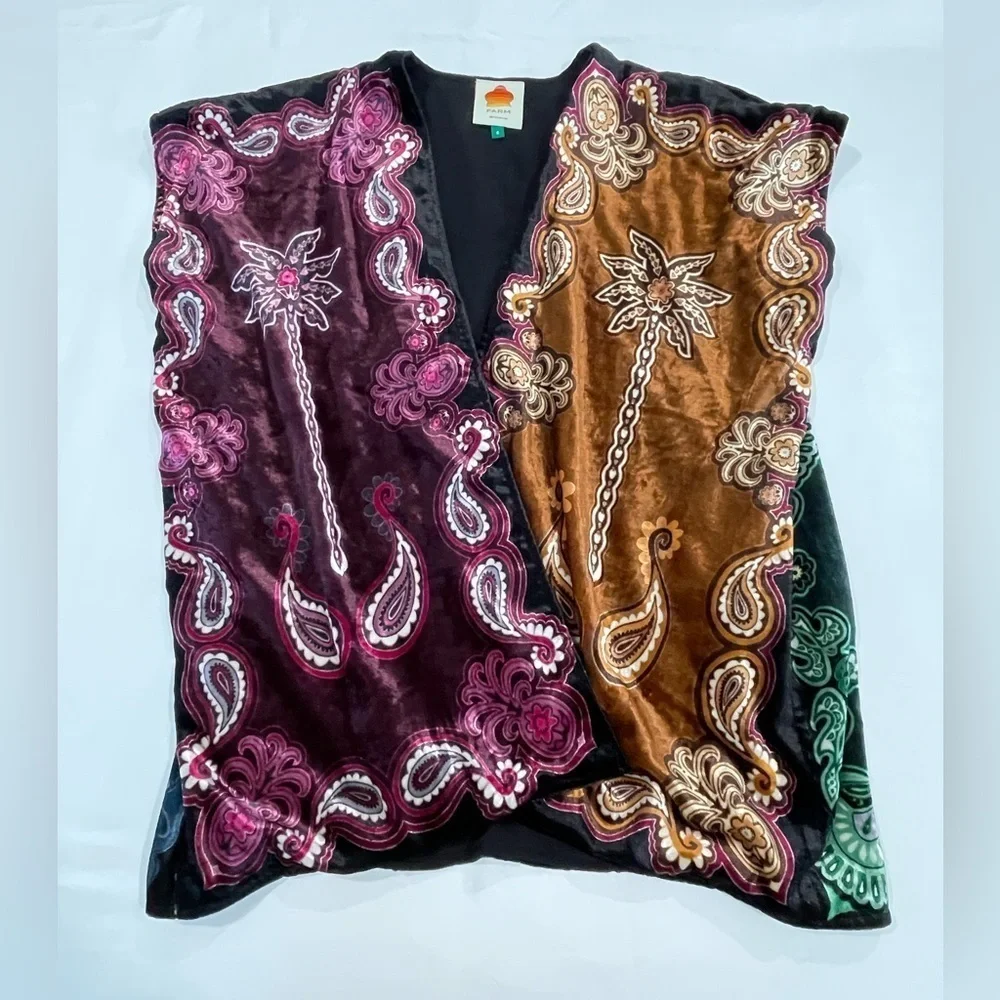 Farm Rio | Sweet Mermaids Top | Small